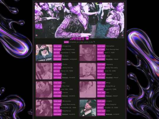 bg/ateez screenshot
