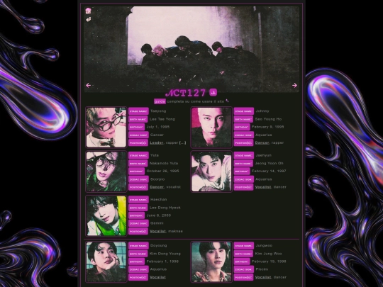 bg/nct127 screenshot