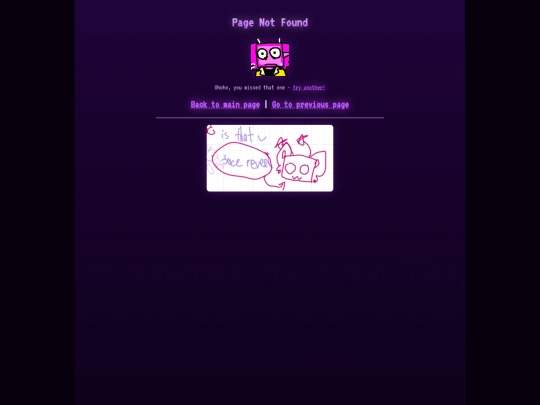 not_found screenshot