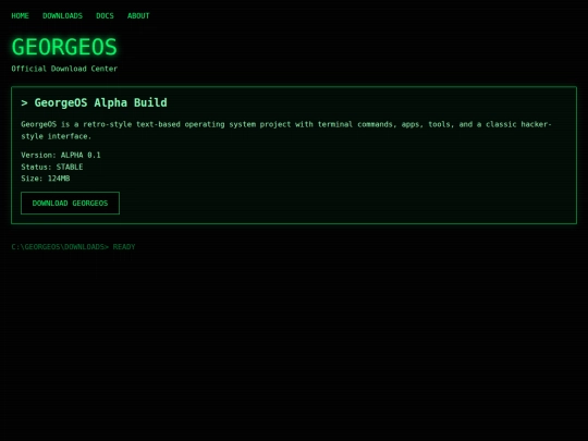 downloadgeorgeos screenshot