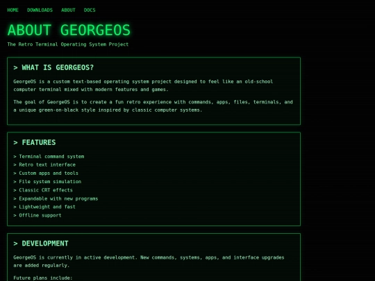 georgeos screenshot