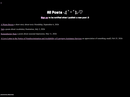 blogaggregator screenshot