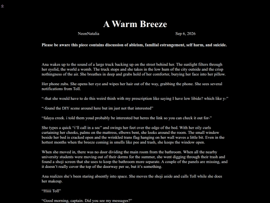 blogs/A_Warm_Breeze screenshot