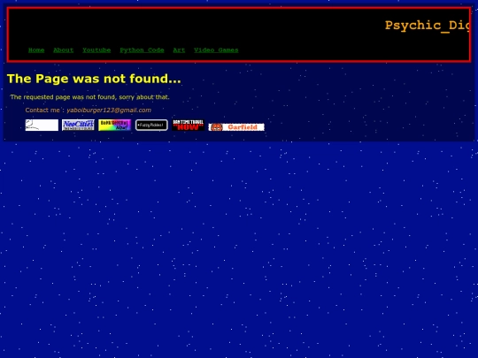 not_found screenshot