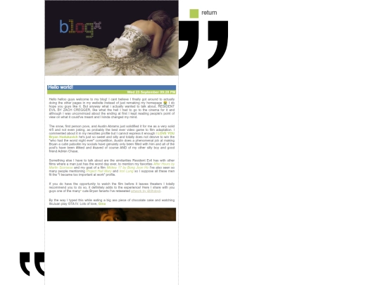 blog screenshot