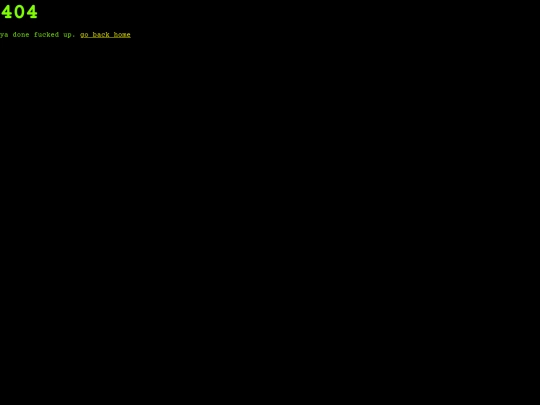 not_found screenshot