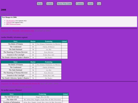 doctor-who/audio-guide/2008 screenshot