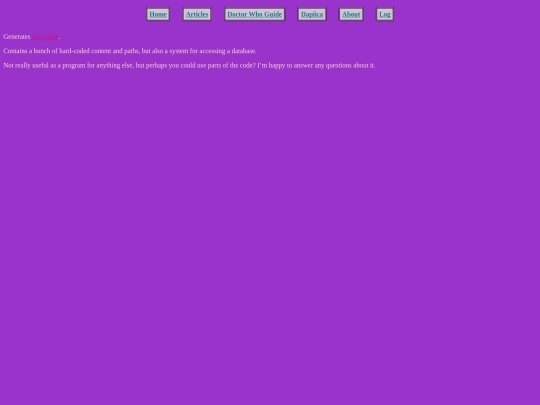 dw/README screenshot