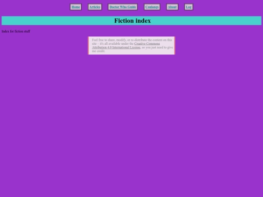 fiction screenshot