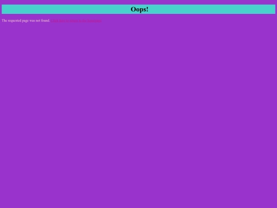 not_found screenshot