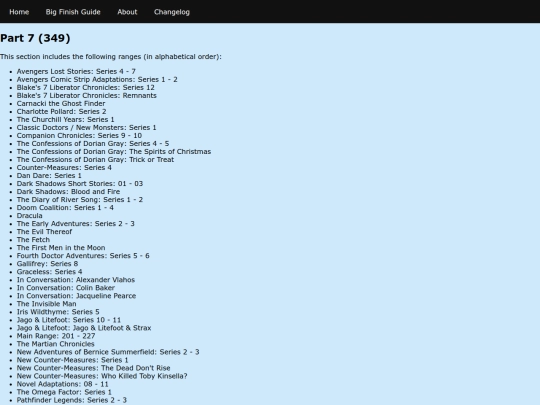 bigFinishP7 screenshot