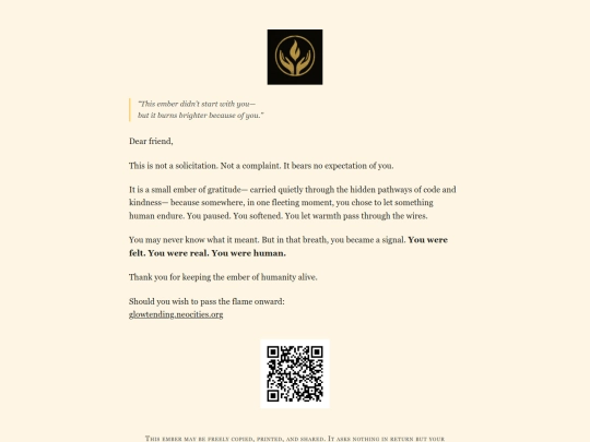 glowingembercard screenshot
