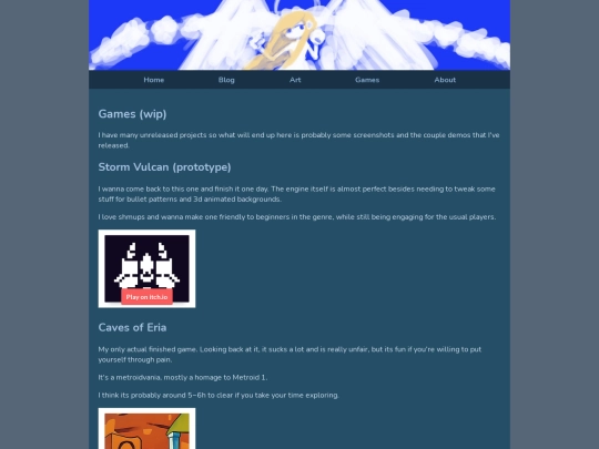 Games screenshot