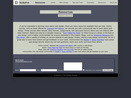 resources screenshot