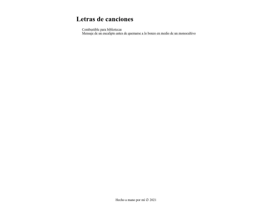 musica/letras screenshot