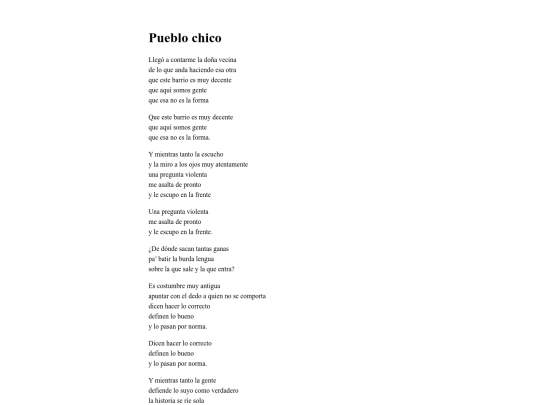 musica/letras/pueblo_chico screenshot