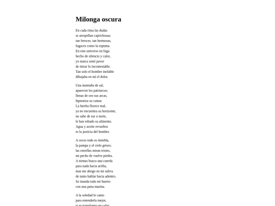 poesia/decimas/milonga-oscura screenshot