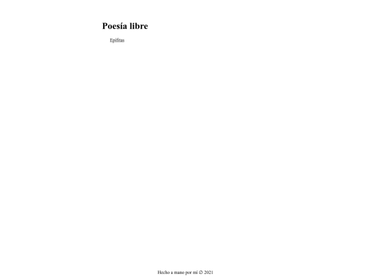 poesia/libre screenshot
