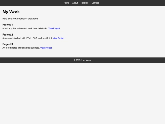 portfolio screenshot