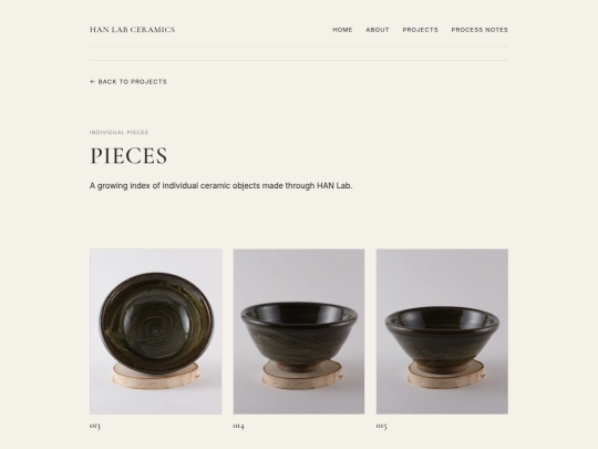 Pieces/page2 screenshot