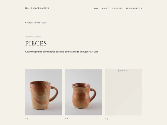 Pieces/page3 screenshot