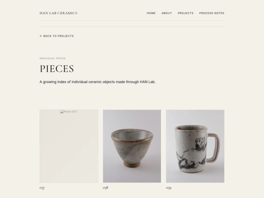 Pieces/page4 screenshot