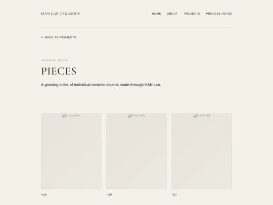 Pieces/page5 screenshot