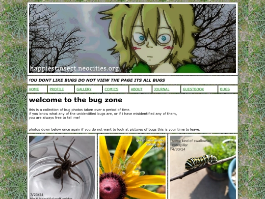 journal/bugs/bugzone screenshot