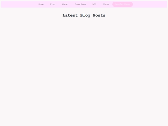 blog screenshot