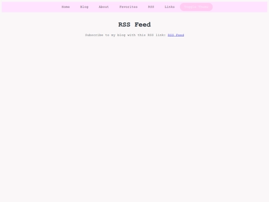 rss screenshot