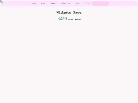 widgets screenshot
