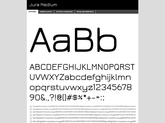 webfontkit-20240302-232822/jura-medium-demo screenshot