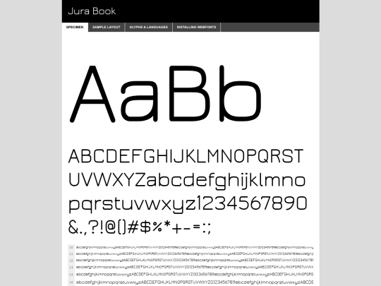 webfontkit-20240302-232822/jura-regular-demo screenshot
