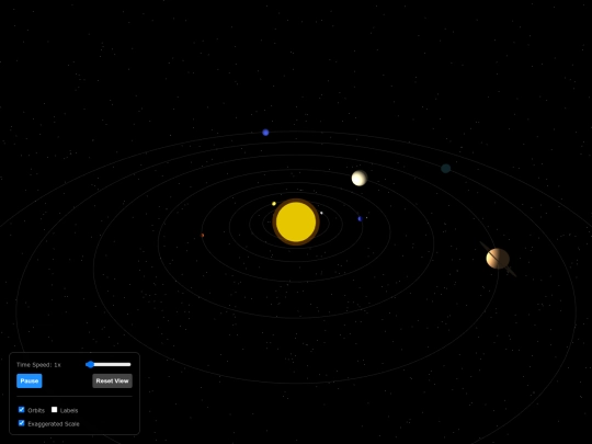 Solar System screenshot