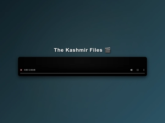 The Kashmir Files screenshot
