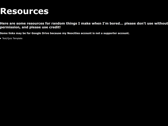 site/resources screenshot