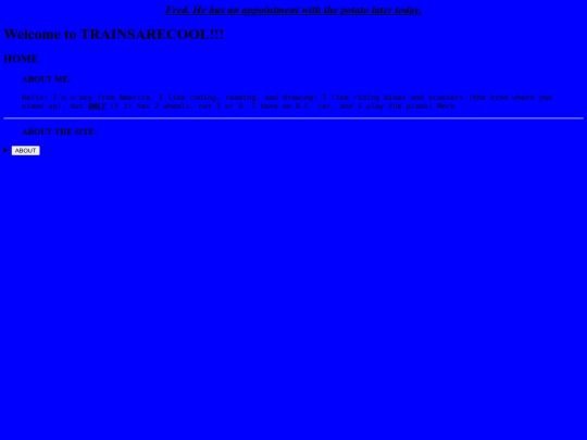 test screenshot