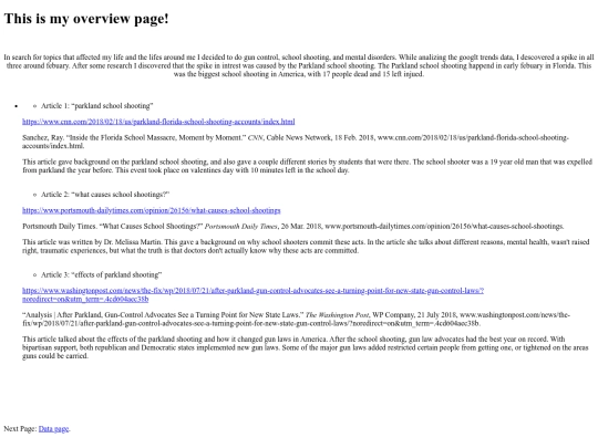 Overview screenshot