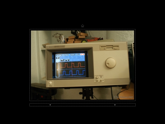 Z80 Microcomputer/pages/HP Logic Analyzer screenshot