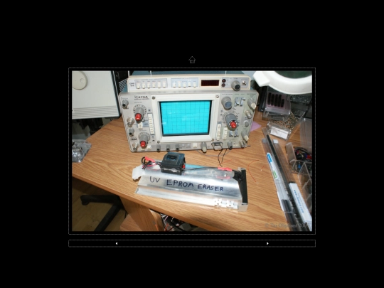 Z80 Microcomputer/pages/UV Eprom Eraser screenshot