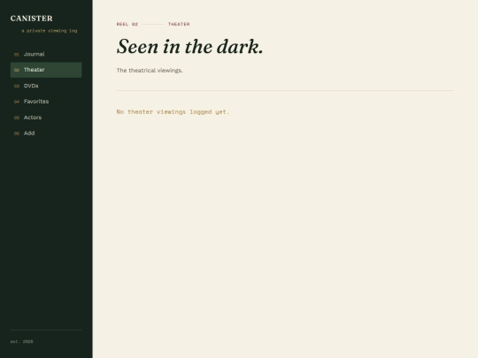 theater screenshot