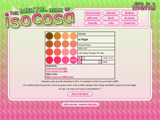 music_inflight screenshot