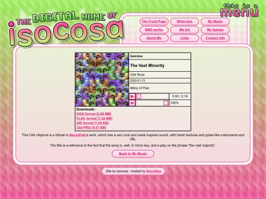 music_thevastminority screenshot