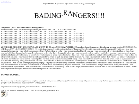badingrangers screenshot
