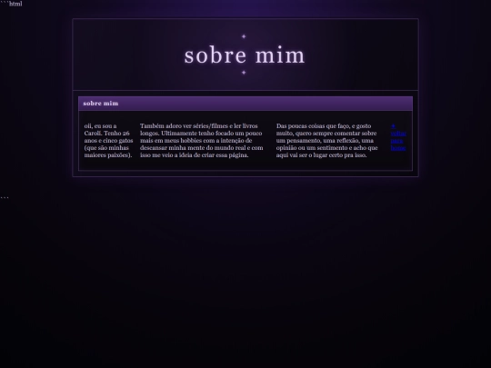 sobremim screenshot