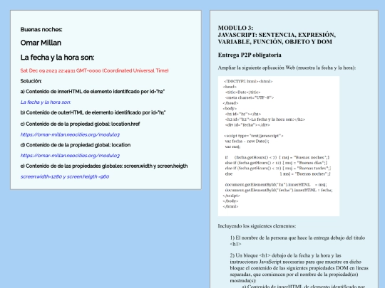 modulo3 screenshot