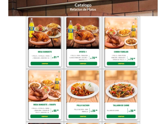 pollo/polleria screenshot