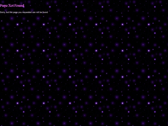 not_found screenshot
