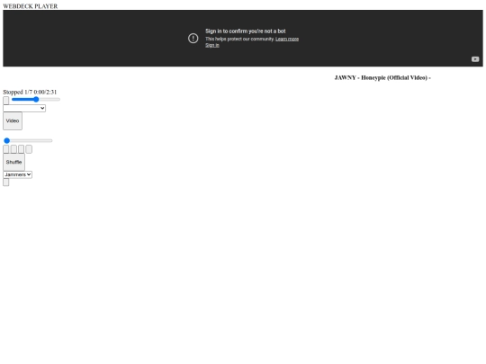 webdeck_player screenshot