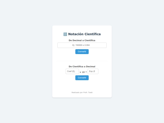calculadoranotacion screenshot